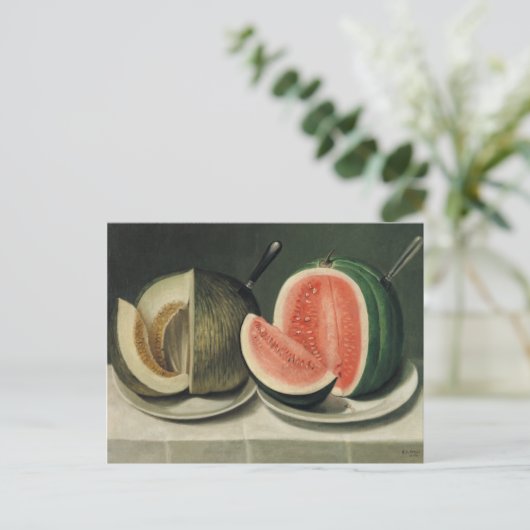 Carte postale "Melons" (Debout devant)