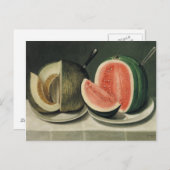 Carte postale "Melons" (Devant / Derrière)