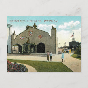 Carte Postale Melville Amusement Park, Bayonne NJ Vintage