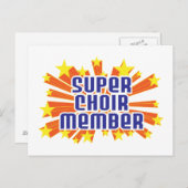 Carte Postale Membre Super Choir (Devant / Derrière)