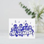 Carte Postale Membres/chanteurs de chorale (Debout devant)