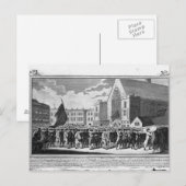 Carte Postale Membres de l'Association protestante (Devant / Derrière)