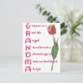 Carte Postale mémé (Debout devant)