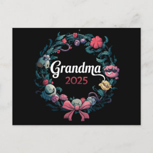 Carte Postale Mémé 2025 Pour Nouveau Cadeau De Grand-Mère