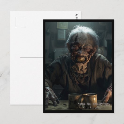 Carte Postale Mémé Abigail (Devant / Derrière)