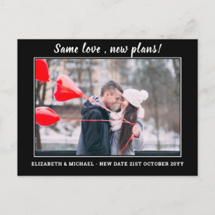 Carte Postale Même amour Nouveaux plans Enregistrer Date BUDGET