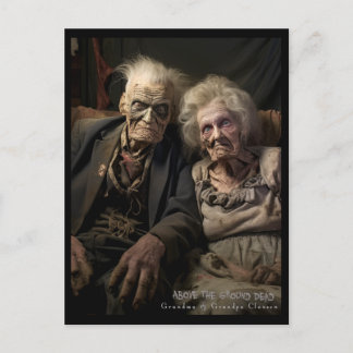 Carte Postale Mémé et Papi Claxson