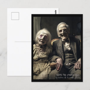 Carte Postale Mémé et Papi Pizzi