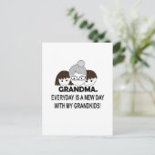 Carte Postale Mémé Grand-mère (Debout devant)