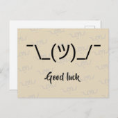 Carte Postale Mème motivacional (Devant / Derrière)