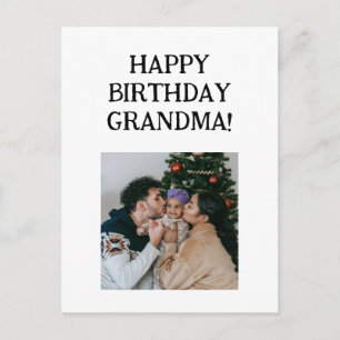 Carte Postale Mémé Photo Anniversaire Personnalisé
