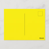 Carte Postale Même plus grande idée de couleur (Dos)