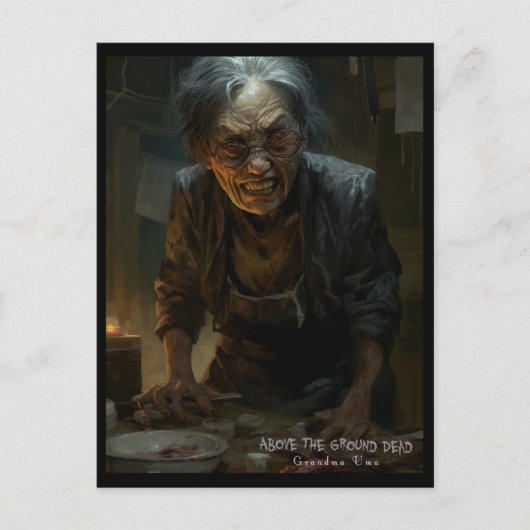 Carte Postale Mémé Uma (Devant)