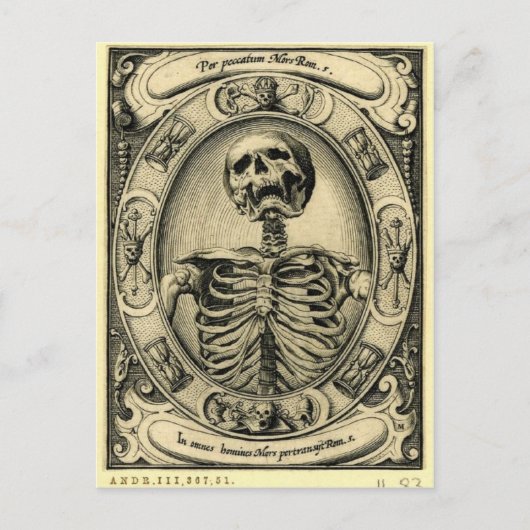 Carte Postale Memento Mori (Devant)