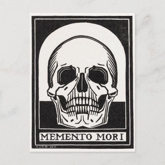 Carte Postale Memento Mori | Julie de Graag | (Devant)