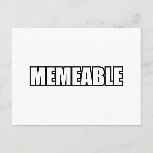 CARTE POSTALE MÉMOIRE (Devant)