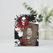 Carte Postale mémoire de dia de los muertos (Debout devant)