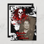 Carte Postale mémoire de dia de los muertos (Devant / Derrière)