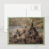 Carte Postale Mémoire de l'Espagne, 1850 (Devant / Derrière)