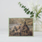 Carte Postale Mémoire de l'Espagne, 1850 (Debout devant)