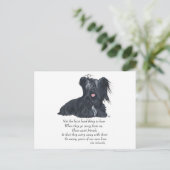 Carte Postale Mémoire du Terrier de Skye (Debout devant)