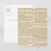 Carte Postale Mémoires géographiques suite (Devant / Derrière)