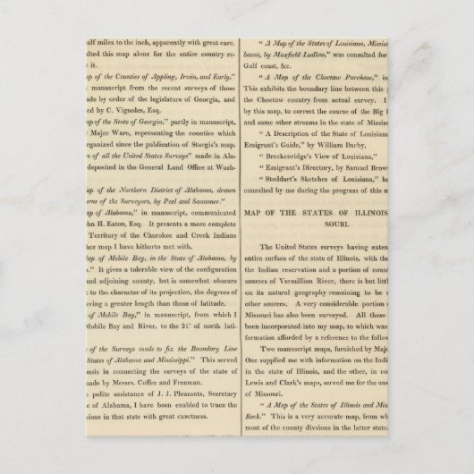 Carte Postale Mémoires géographiques suite (Devant)