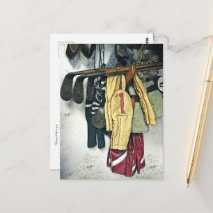 Carte Postale Mémoires précieuses Art illustré 