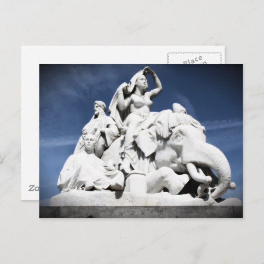 Carte Postale Mémorial Albert (Devant / Derrière)