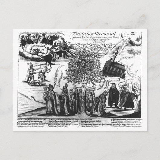 Carte Postale Mémorial d'Angleterre (Devant)