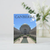 Carte Postale mémorial de guerre de Canberra (Debout devant)