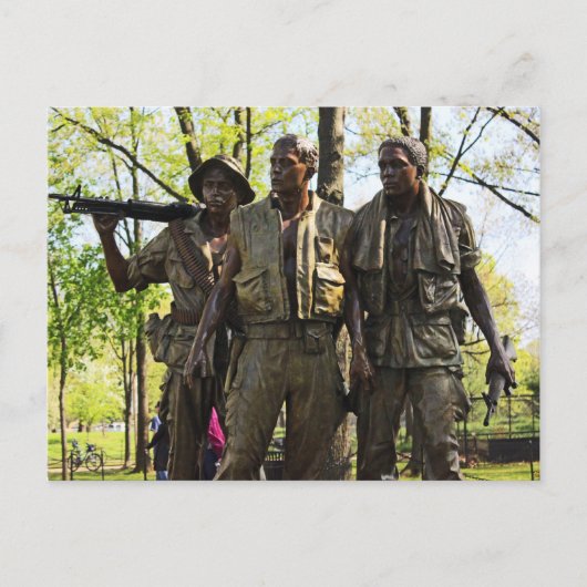 Carte Postale Mémorial de guerre du Vietnam (Devant)