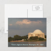 Carte Postale Mémorial de Jefferson (Devant / Derrière)