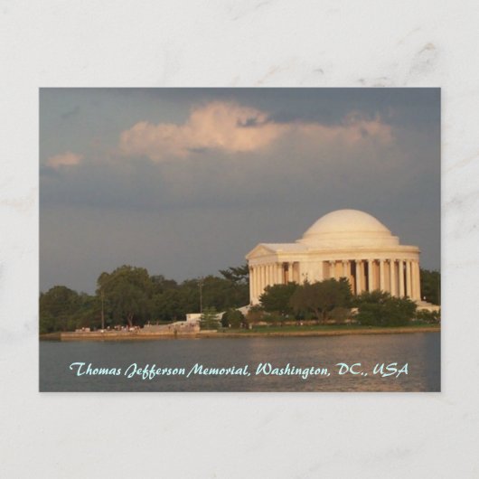 Carte Postale Mémorial de Jefferson (Devant)
