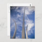 Carte Postale Mémorial de la Force aérienne (Devant / Derrière)