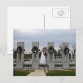 Carte Postale Mémorial de la Guerre mondiale (Devant / Derrière)