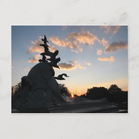 Carte Postale Mémorial de la marine marchande à Washington DC (Devant)