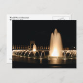 Carte Postale Mémorial de la Seconde Guerre mondiale (Devant / Derrière)