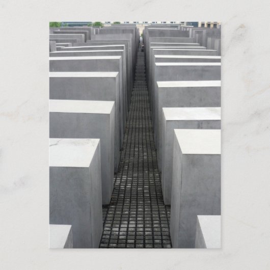 Carte Postale mémorial de l'holocauste juif (Devant)