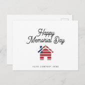 Carte Postale Mémorial de l'immobilier Flag House (Devant / Derrière)