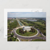 Carte Postale Mémorial de Lincoln (Devant / Derrière)