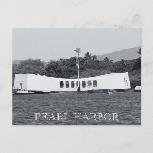 Carte Postale Mémorial de l'USS Arizona (Devant)
