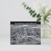 Carte Postale Mémorial de Stone Mountain Georgia Park (Debout devant)