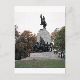 Carte Postale Mémorial de Virginie à Gettysburg NMP