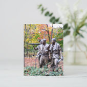 Carte Postale Mémorial du Viet Nam - Washington D.C. (Debout devant)