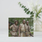 Carte Postale Mémorial du Vietnam (Debout devant)