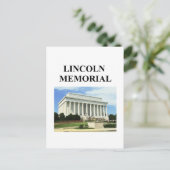 Carte Postale mémorial lincoln (Debout devant)