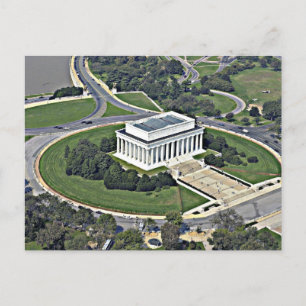 Carte Postale Mémorial Lincoln