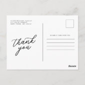 Carte Postale Memorial Modern Simple Forever dans nos coeurs Pho (Dos)