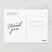 Carte Postale Memorial Moderne Simple Pour toujours dans nos coe (Dos)